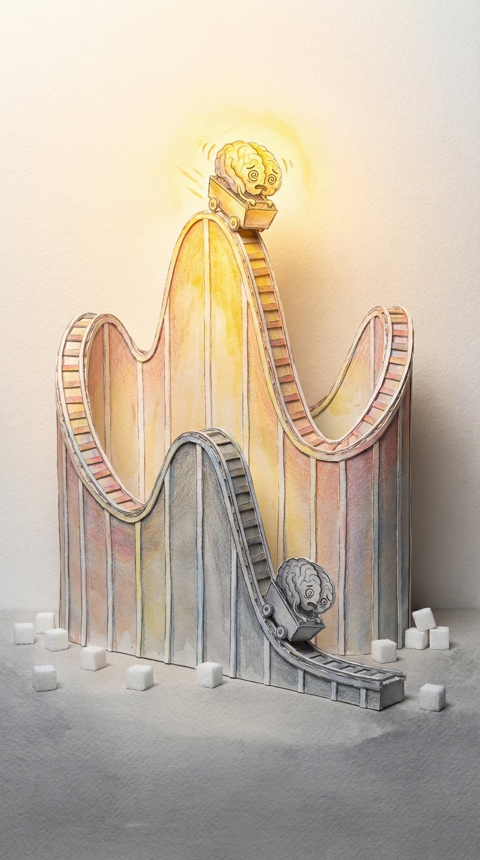 5번 장면 - 혈당 롤러코스터